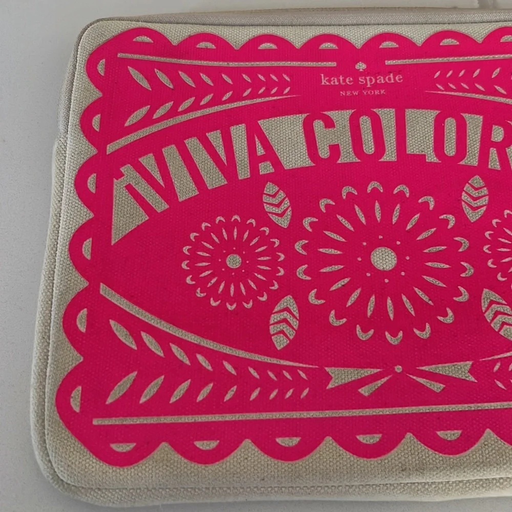KATE SPADE Viva Colores Colorful Red and Pink iPad Tablet Case